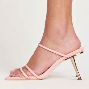 Cult Gia Pink Strappy Heels